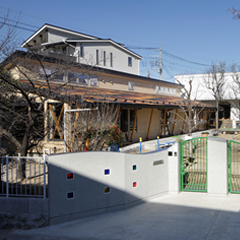 峡南学園 峡南幼稚園 子育て支援棟 新築